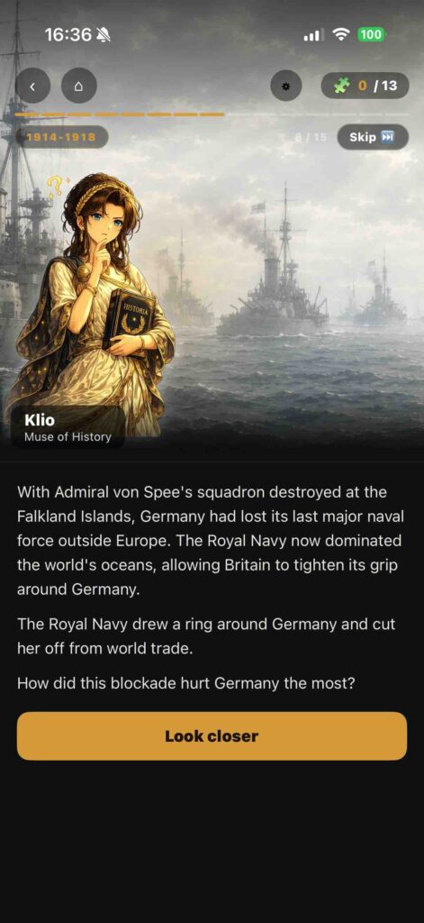 Narrated history App